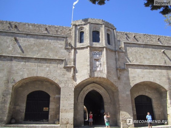 Археологический музей.Вход