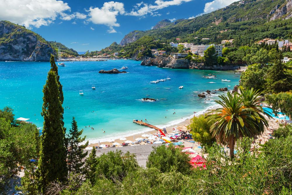 Paleokastritsa Beach, Corfu