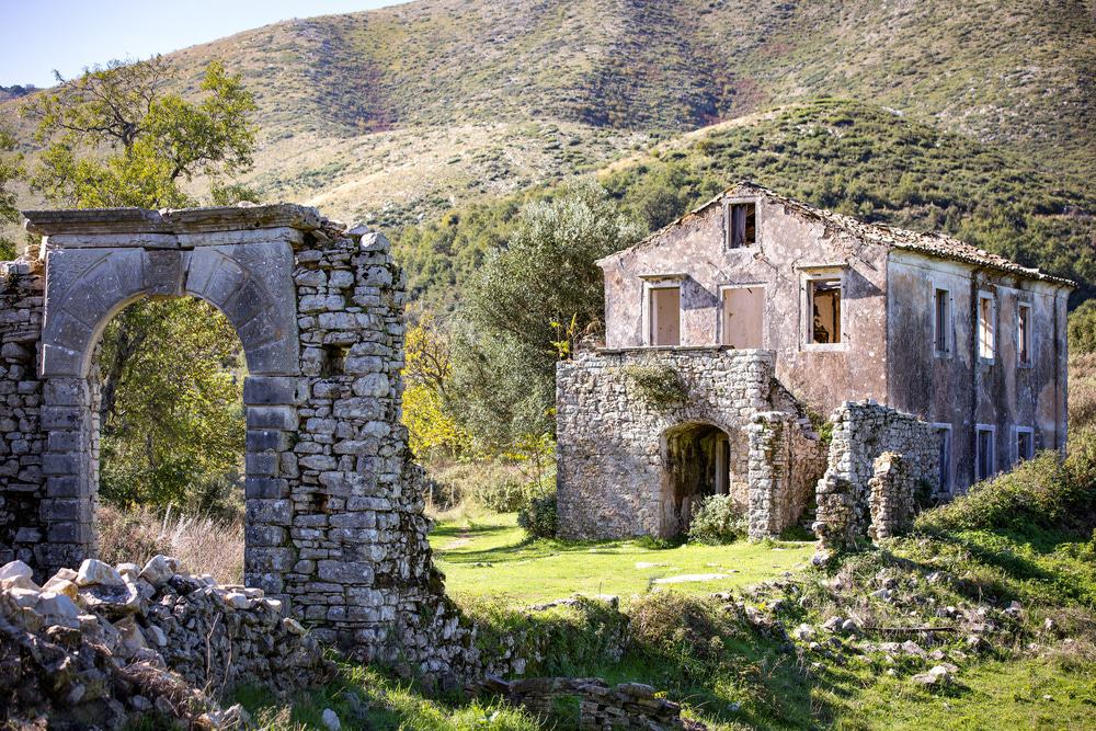 Old Perithia, Corfu