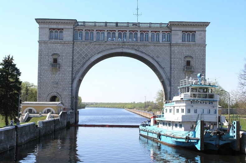 Шлюз Угличской ГЭС