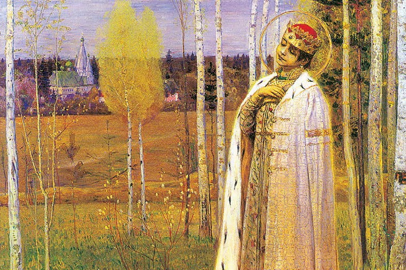 Картина Нестерова "Дмитрий, царевич убиенный"