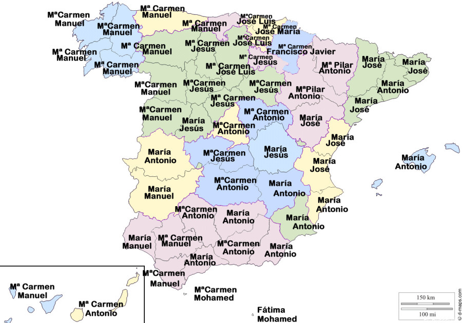 Испанские имена и фамилии