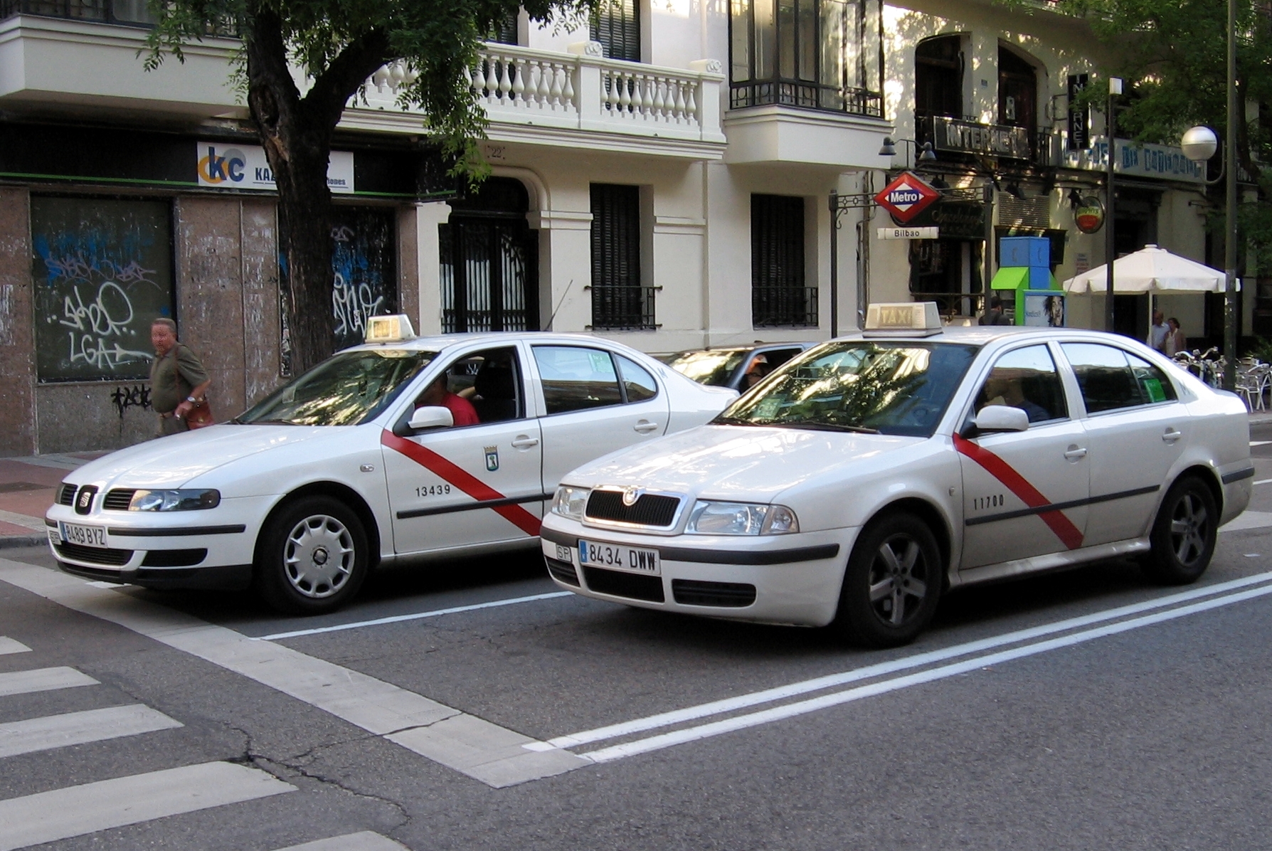 Поездка в такси в Мадриде: тарифы и правила