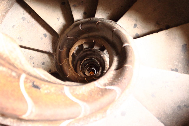 Escalera de caracol en la Sagrada Familia, Barcelona