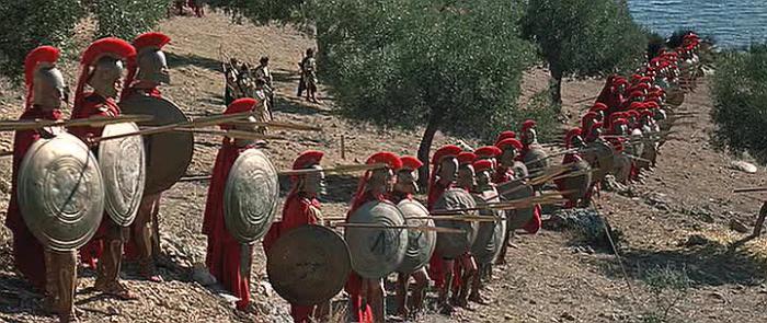 Воины Спарты