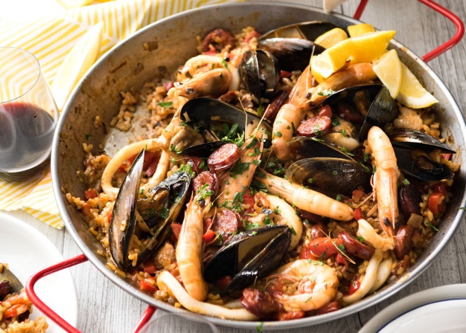 испания рецепты блюд с морепродуктами