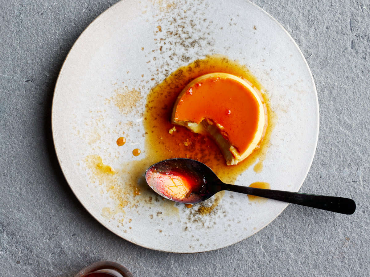 Флан — популярный испанский десерт