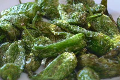 Pimiento padron - Жареный перец