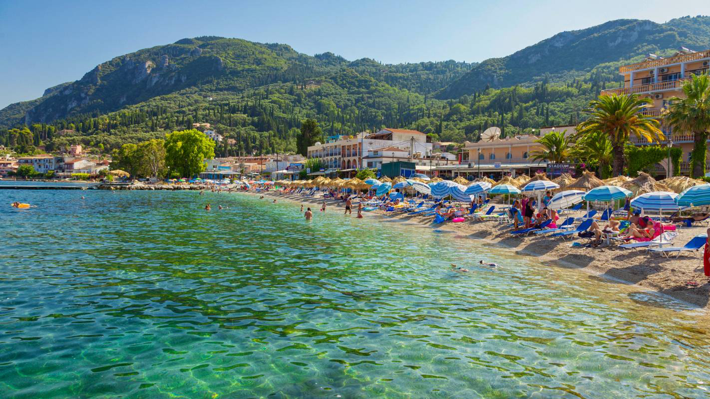 Пляж Беницес, остров Корфу