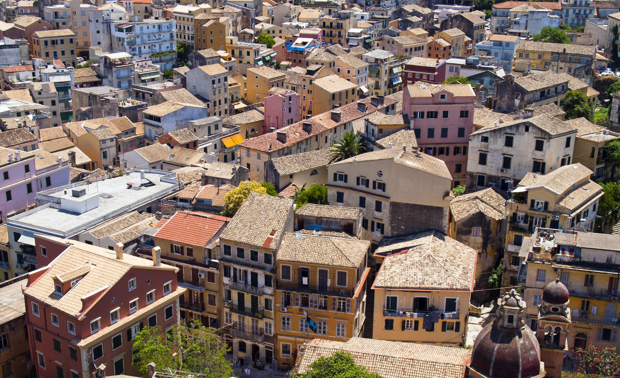 Домики в старом городом