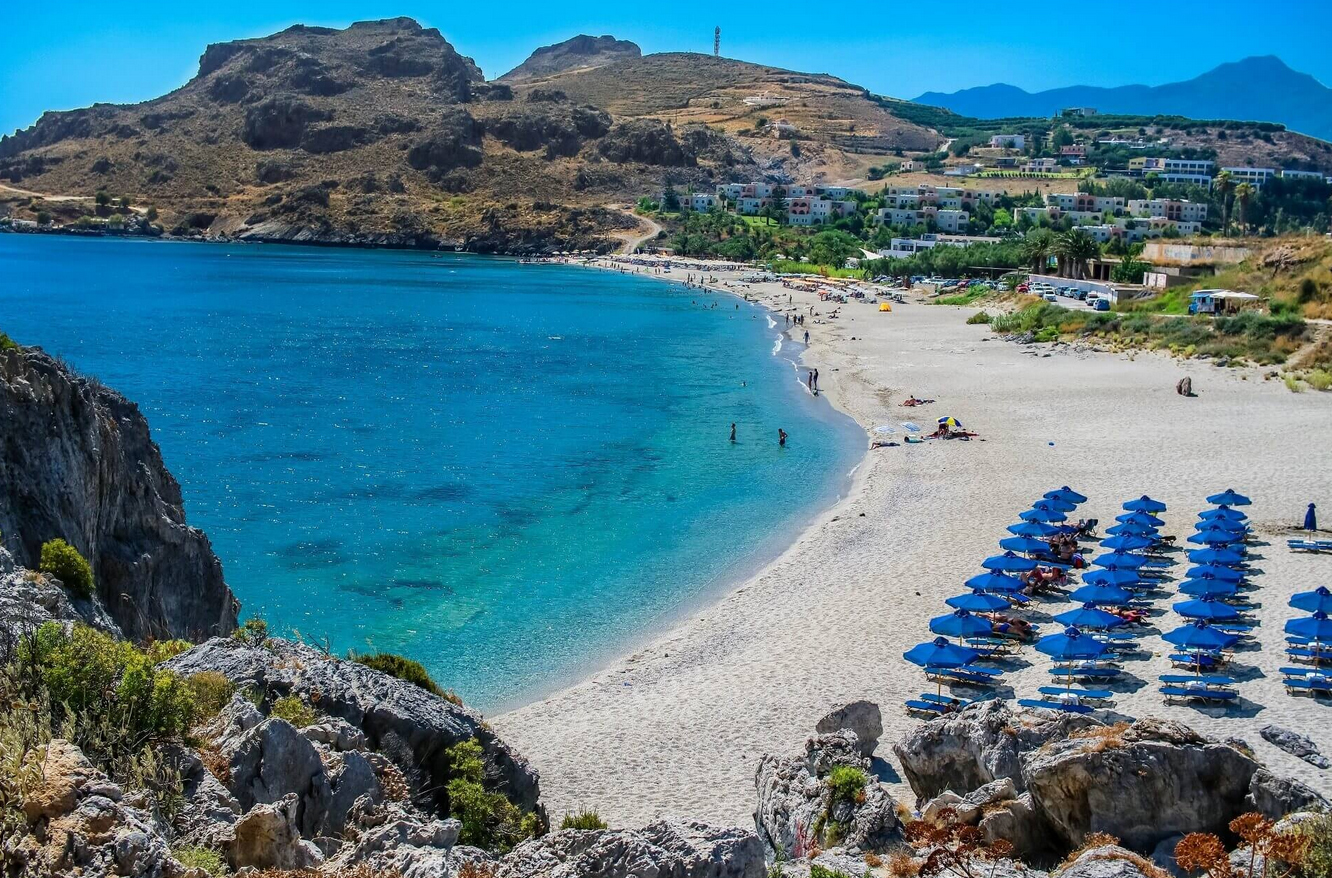 На фото пляж Дамони Пляж Дамони