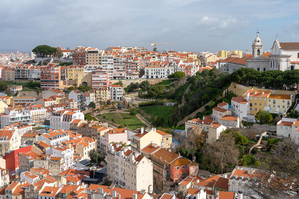 View of Lisbon from Castelo de São Jorge