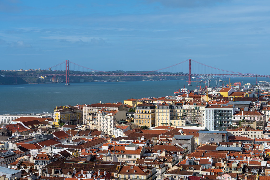 View of Lisbon from Castelo de São Jorge