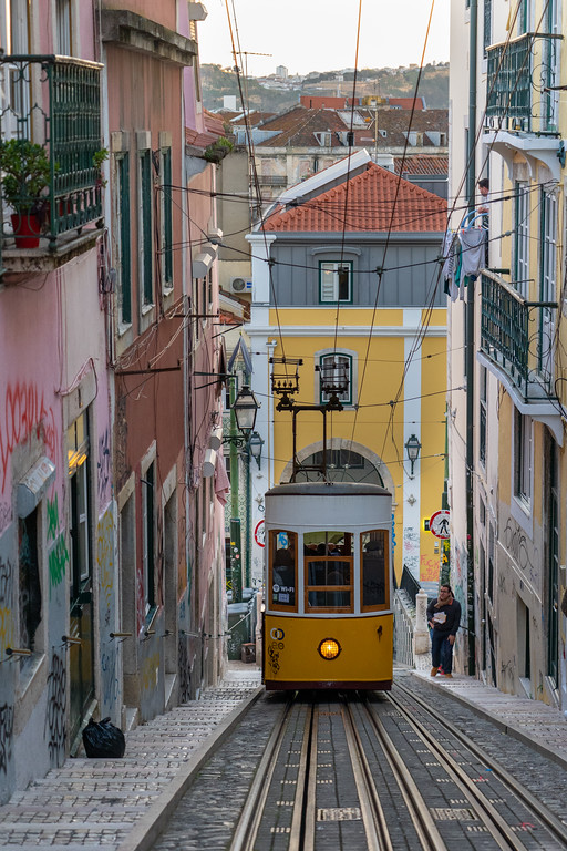 Ascensor da Bica in Lisbon