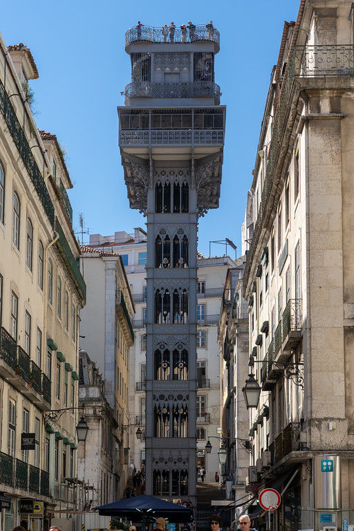 Santa Justa Lift in Lisbon