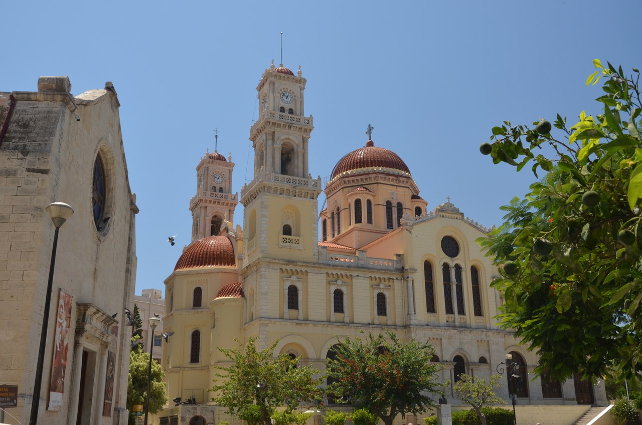 c-vcLXbfgpc Ираклион столица о. Крит достопримечательности.