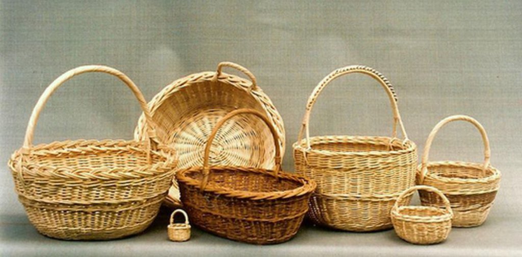 Плетеные изделия из лозы в подарок из Владимира
