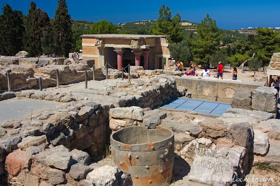 Минойский Дворец в Кноссе Минойский Дворец в Кноссе