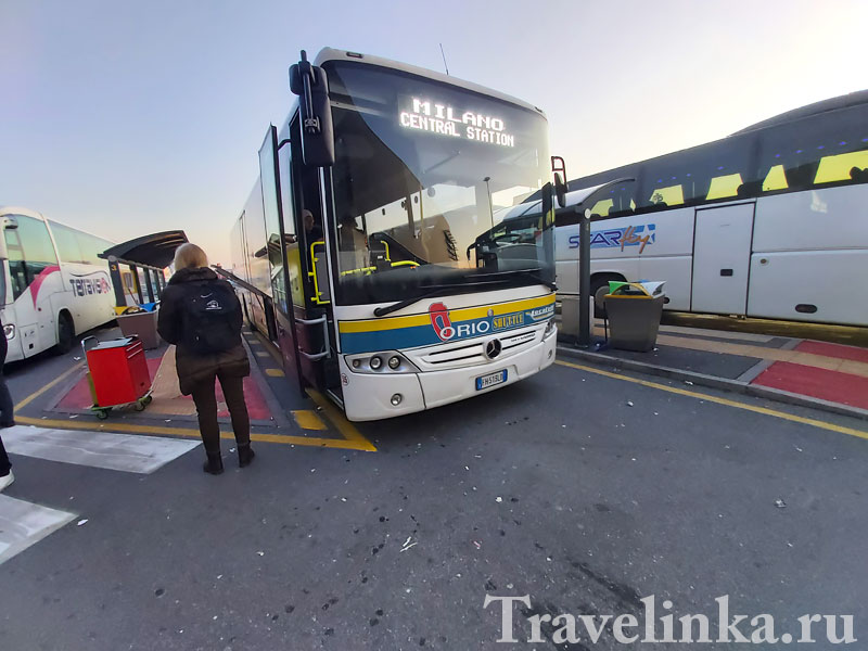 Аэропорт Бергамо, как добраться до Милана