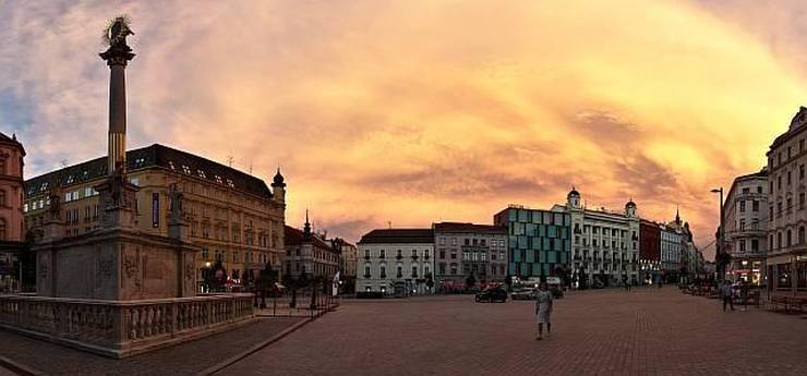 Площадь свободы в Брно