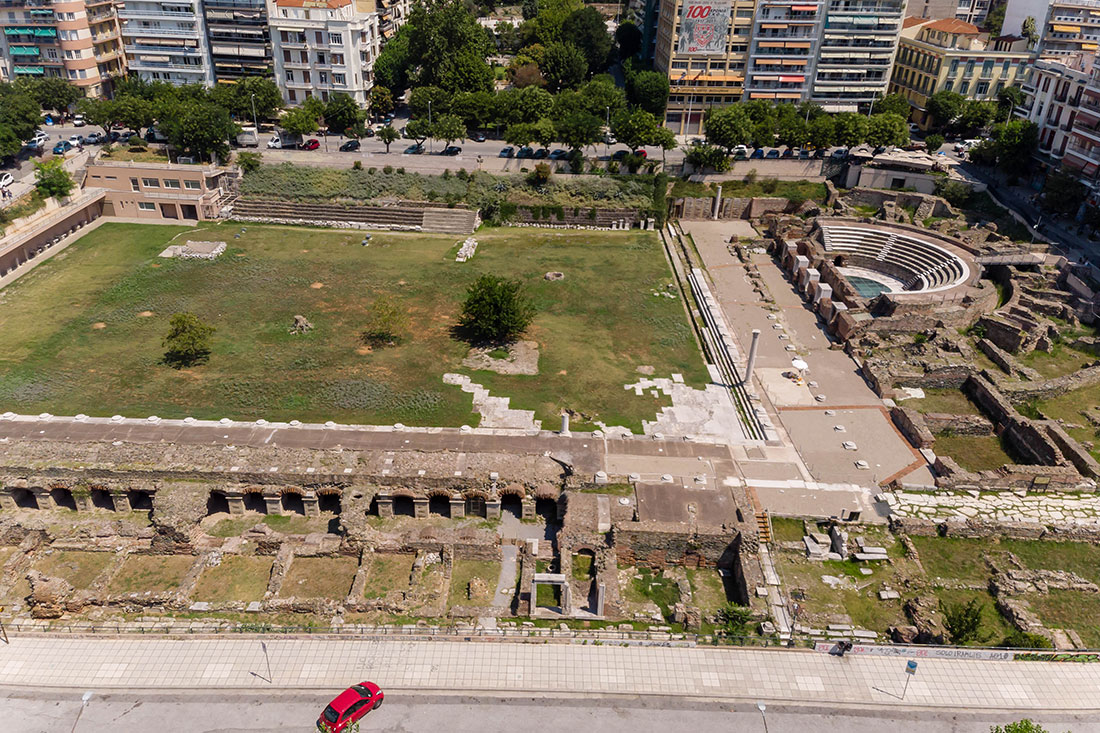 Вид на Римскую Агору