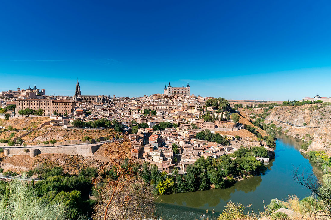 Вид из Смотровой площадки Mirador del Valle