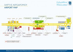 схема аэропорта Афины
