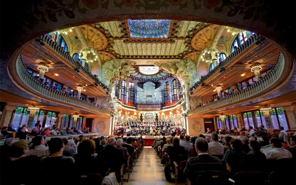 palau de la musica tour barcelona