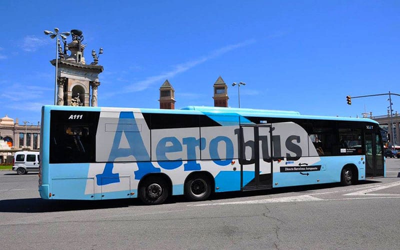 aerobus barcelona airport bus transfer