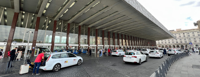 Rome Termini forecourt