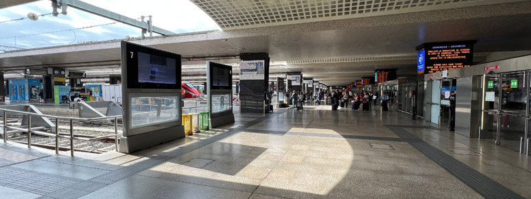 Rome Termini platforms