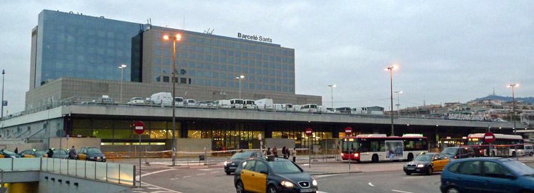 Barcelona Sants exterior