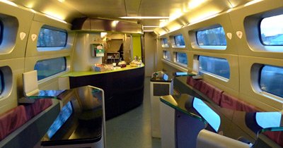 TGV bar car