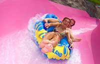 Rapids at Aqualand in Tenerife