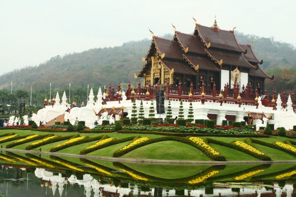 Temple in Chiang-Mai, Thailand
