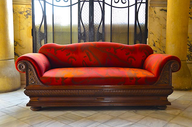 red sofa barcelona