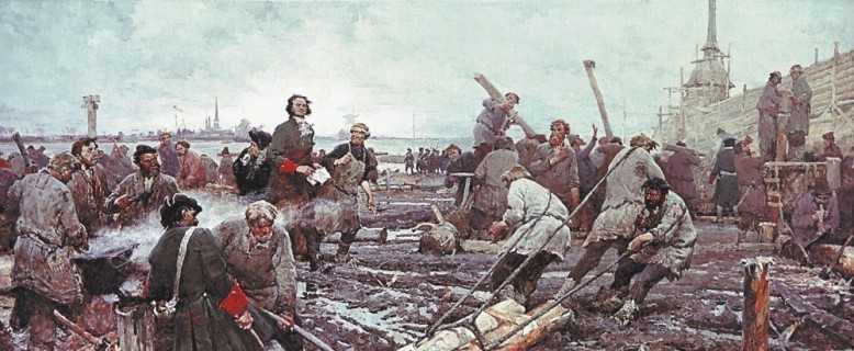 столица России ранее какой город был на месте Санкт-Петербурга